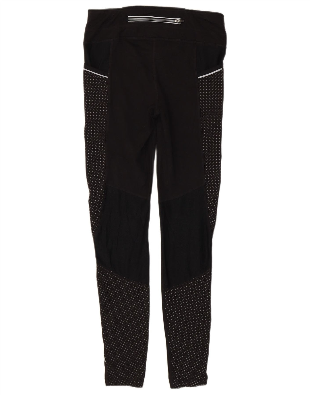 ATHLETA Womens Leggings UK 6 XS  Black Spotted Polyester