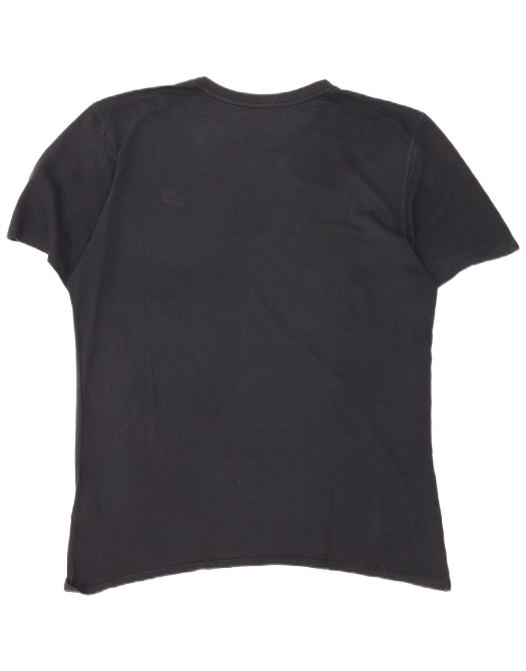 Nike Herren T-Shirt Top Large Schwarz Baumwolle