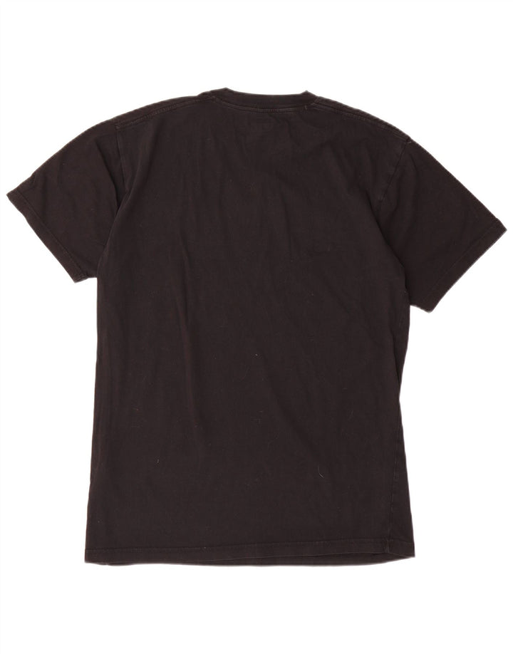 Vans Mens Classic Fit Graphic T-Shirt Top Medium Black Cotton