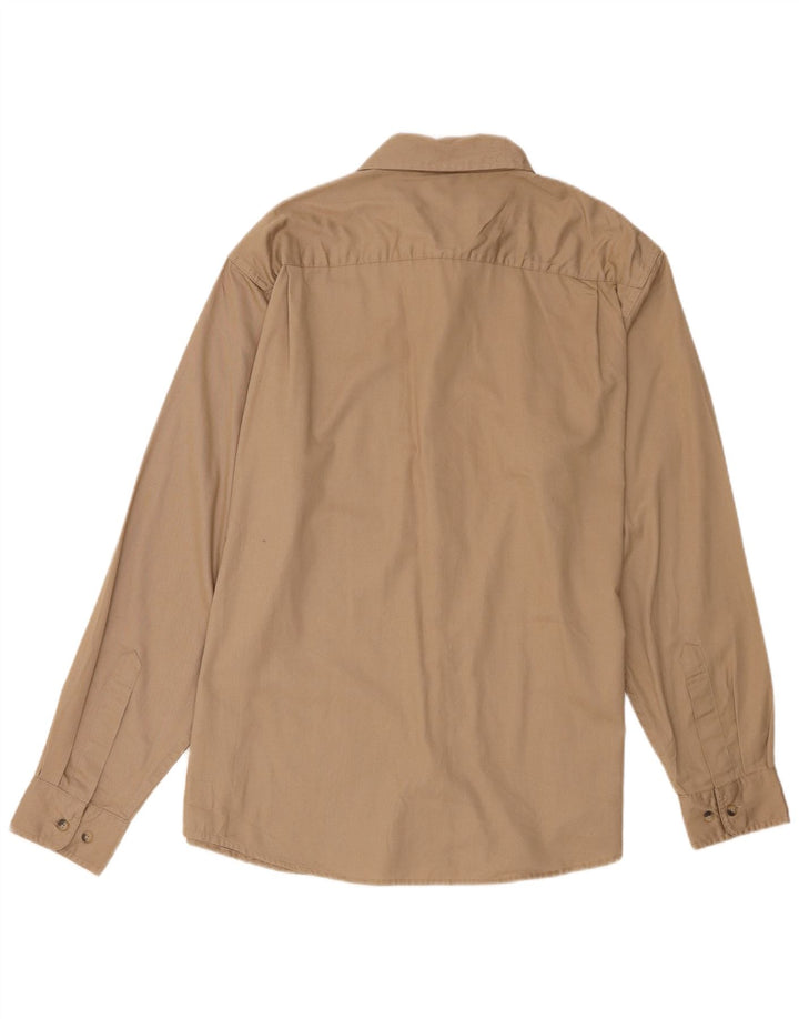 Wrangler Herrenhemd XL Beige Baumwolle