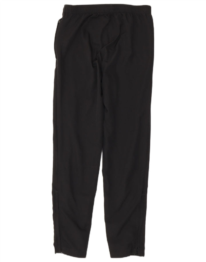 Nike Womens Dri Fit Tracksuit Trousers UK 10 Small  Black Polyester