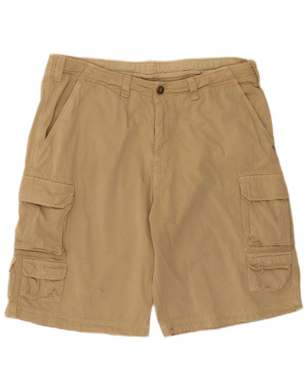Carrera Mens Cargo Shorts W36 nagy bézs pamut