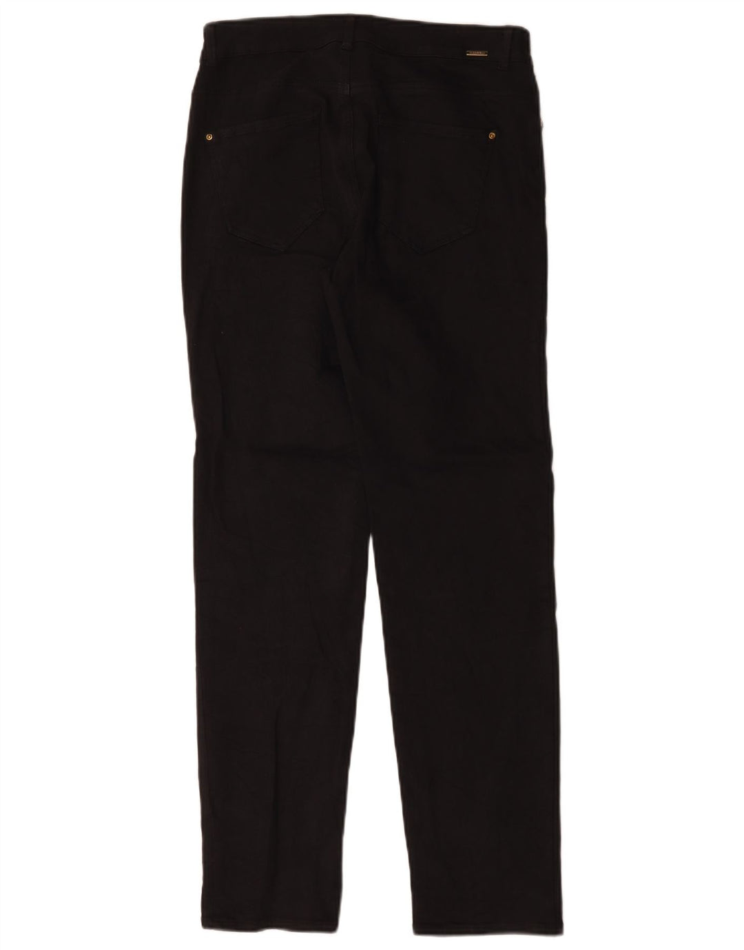 Zara Womens Straight Jeans EU 40 Medium W30 L30 Black Cotton