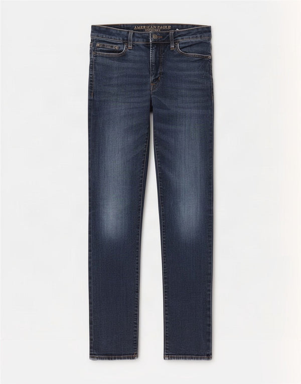 Calça jeans skinny stretch feminina American Eagle W30 L31 algodão azul