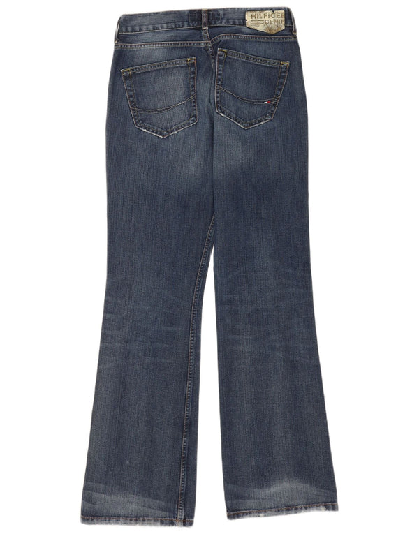Jeans svasati a vita bassa da donna Tommy Hilfiger W30 L34 cotone blu