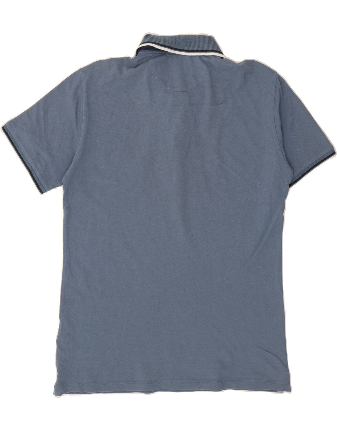 WOOLRICH Mens Polo Shirt Small Blue Cotton Vintage Woolrich and Second-Hand Woolrich from Messina Hembry 