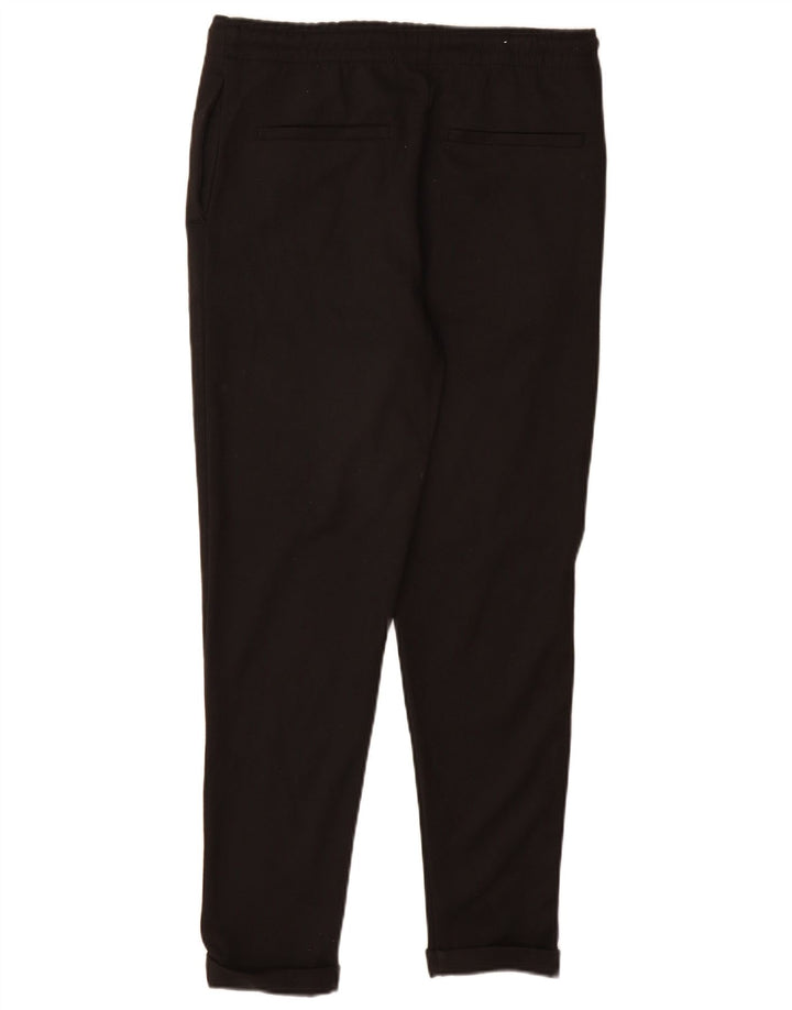 Zara Mens Tracksuit Trousers Small Black Polyester