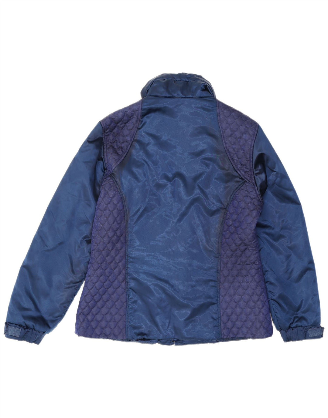 Belfe & Belfe Quiltet jakke til kvinder UK 14 Medium Navy Blue Polyester