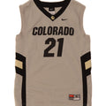 NIKE Boys Colorado Graphic Vest Top 12-13 Years Medium  Grey Polyester Vintage Nike and Second-Hand Nike from Messina Hembry 