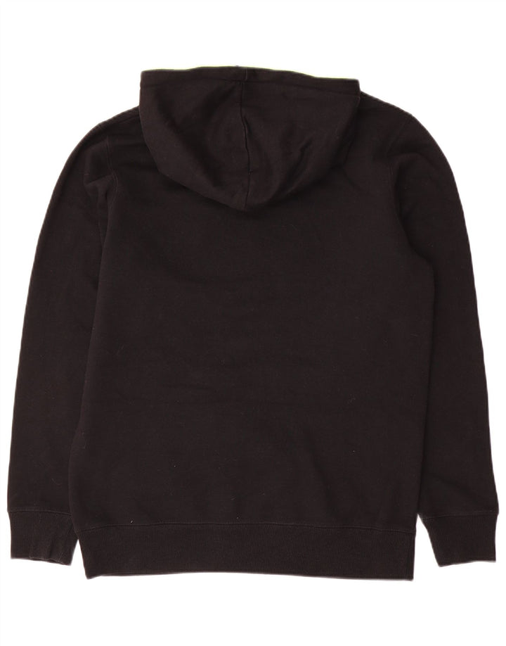 Jack & Jones Mens Hoodie Jumper Small Black Cotton