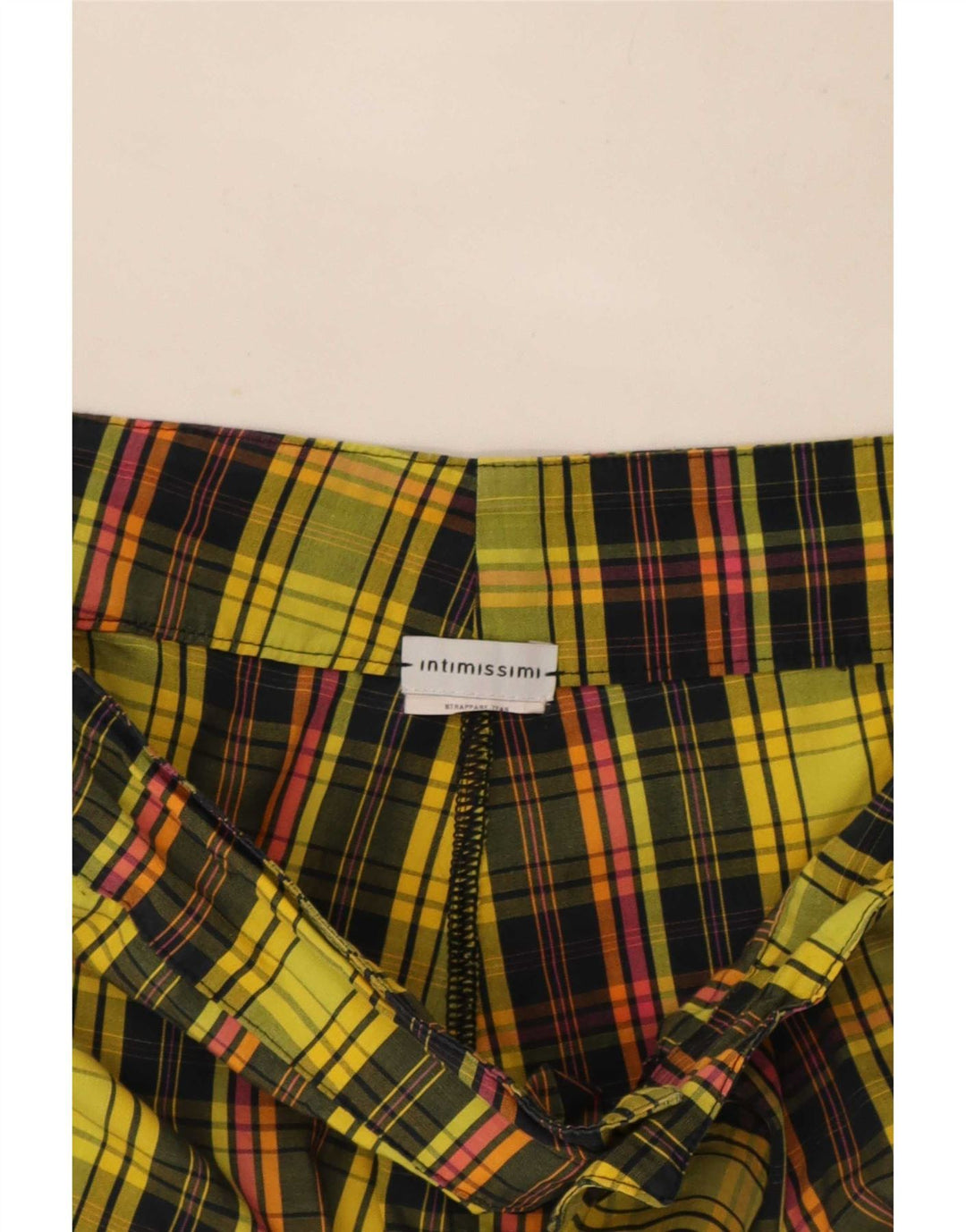 Pantaloncini chino da uomo Intimissimi W34 Large Check multicolore