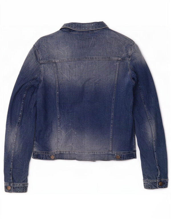 Giacca in denim da donna Replay UK 18 XL cotone blu