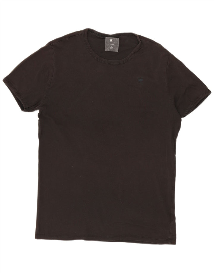 G-STAR Herre T-Shirt Top Stor Sort Bomuld