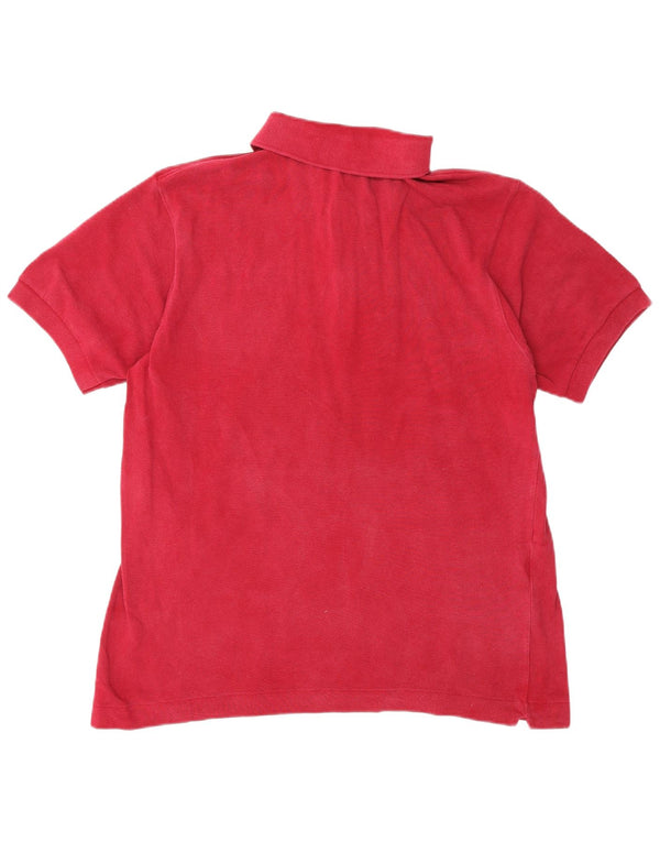 Lacoste herre poloskjorte str. 4 Medium Bourgogne bomuld
