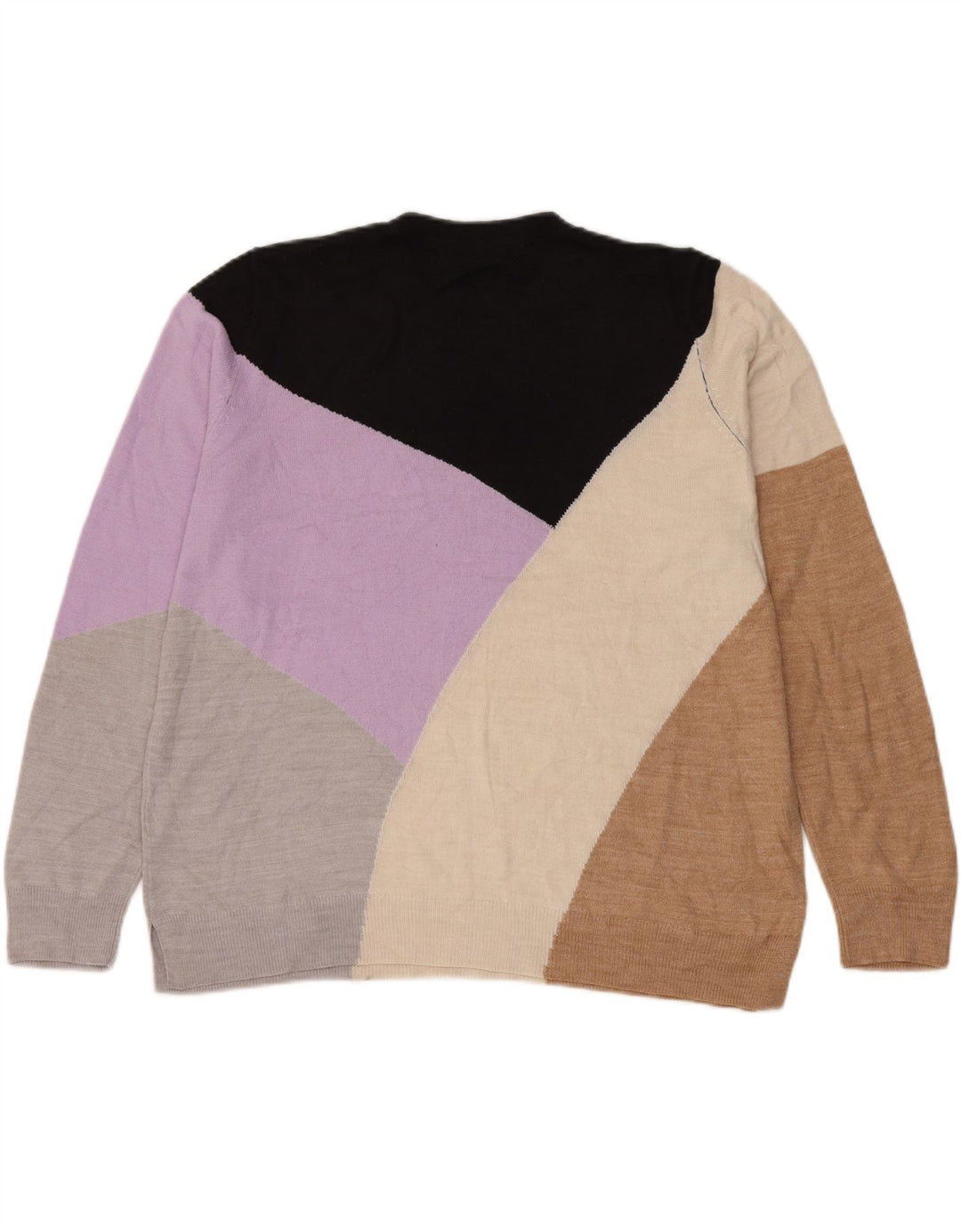 Marks & Spencer Dame sweater med rund hals DK 18 XL Flerfarvet