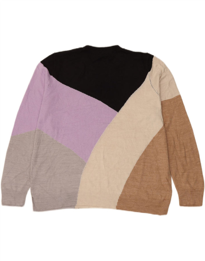 Marks & Spencer Dame sweater med rund hals DK 18 XL Flerfarvet