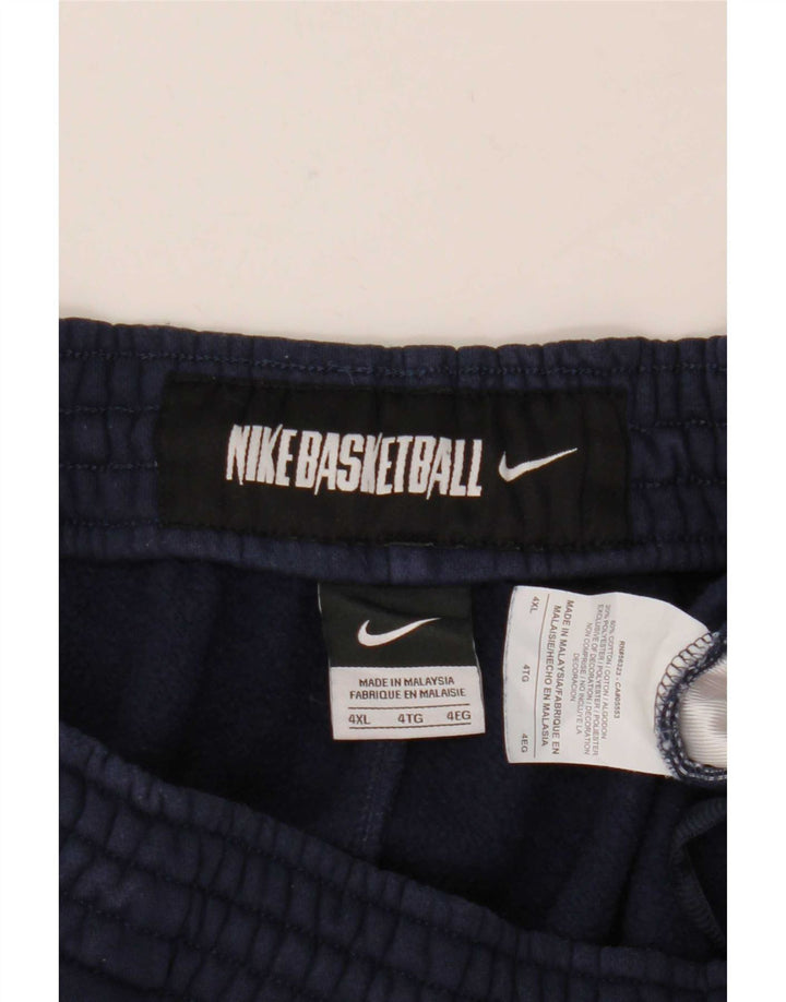 Nike Herren-Trainingshose 4XL, Marineblau, Baumwolle