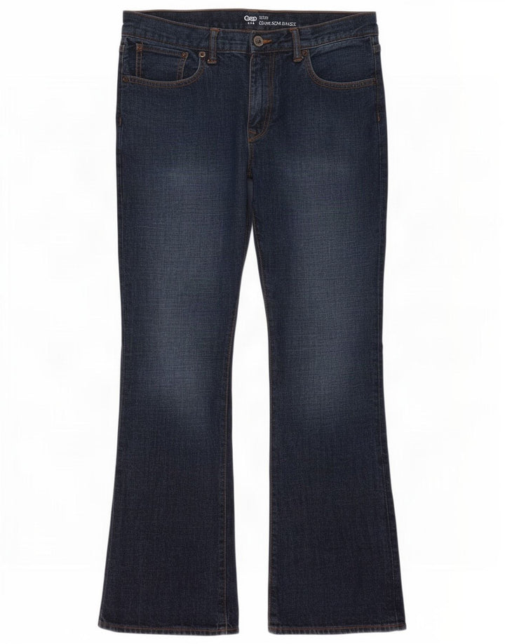 Gap Mens Bootcut Jeans W34 L32 Navy Blue Cotton