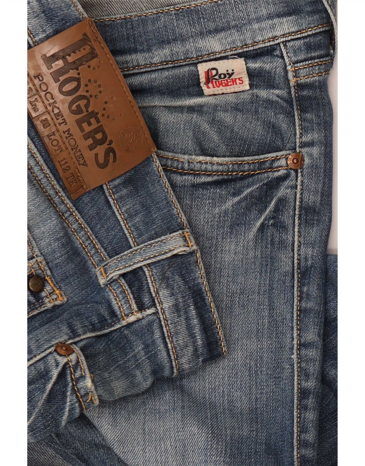 Женские прямые джинсы Roy Rogers W33 L29, синие, хлопок