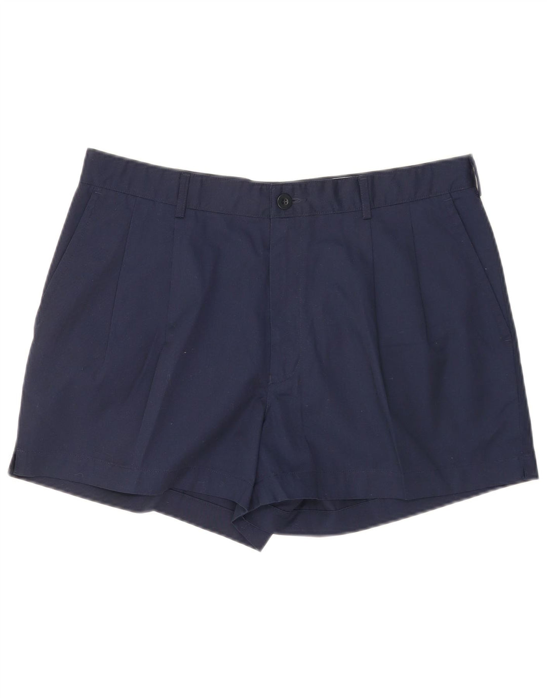 Lotto Mens Pegged Chino Shorts W44 2XL Navy Blue Polyester