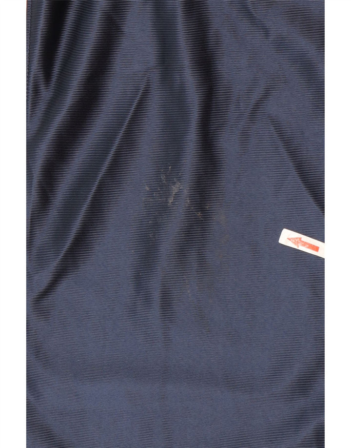 NIKE Herrevest Top UK 39/41 Medium Navy Blue Colourblock Polyester