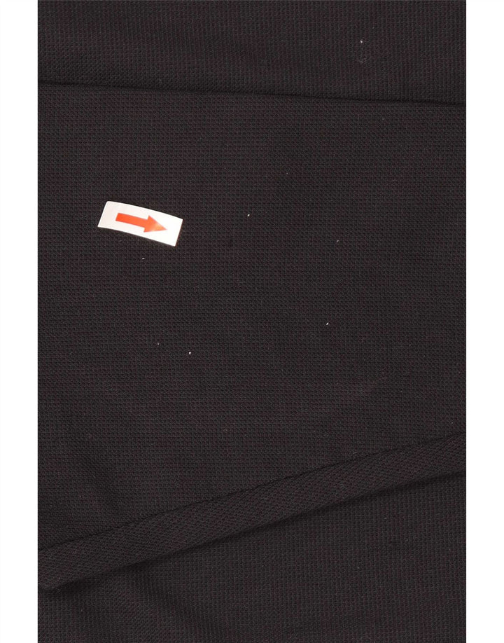 Jordan Mens Graphic Top Long Sleeve UK 42/44 Large Black Polyester