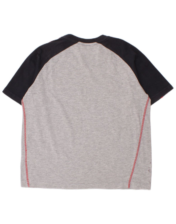 Adidas Boys Liverpool T-Shirt Top 9-10 år Grå Colourblock Bomuld
