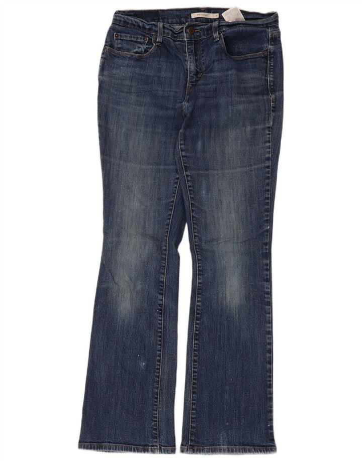 Levi's Womens 515 Bootcut Jeans US 8 Medium W30 L29 Blue Cotton
