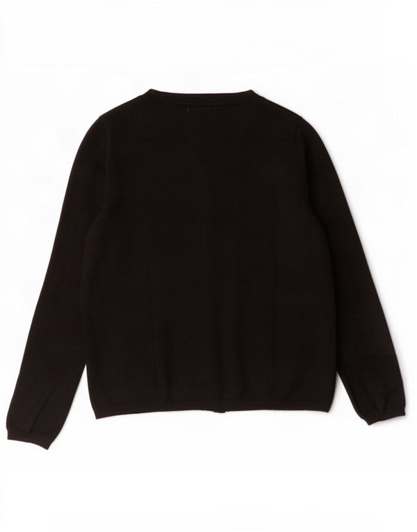 Pulover cardigan Guess pentru femei UK 12 Medium Black Viscose
