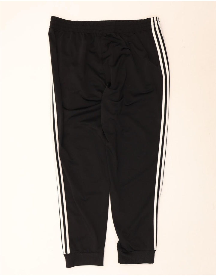 Adidas Mens Tracksuit Trousers Joggers 2XL  Black Polyester