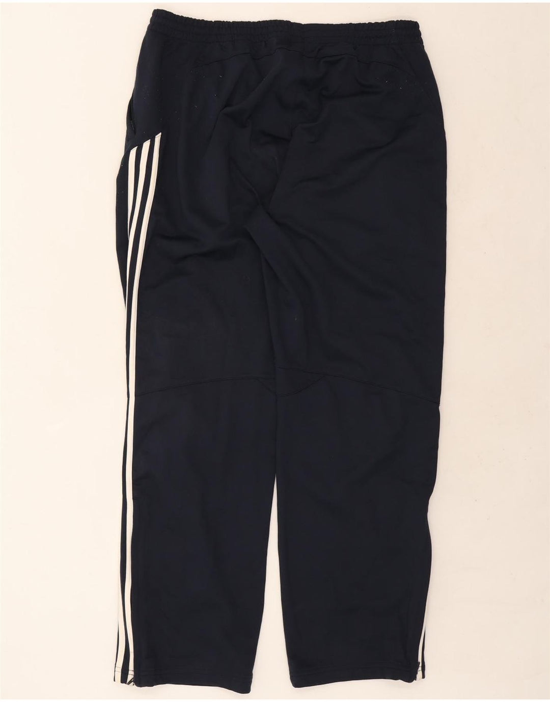 Adidas Mens Tracksuit Trousers 2XL Navy Blue Polyester