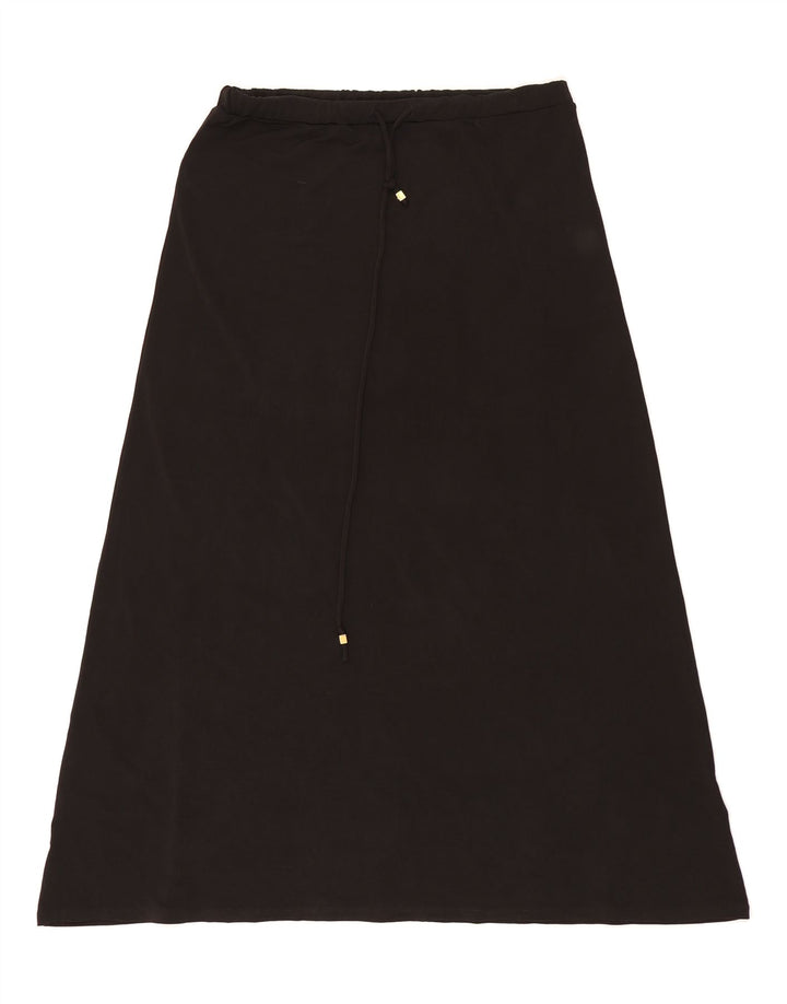 MICHAEL KORS Womens Maxi Skirt Large W32  Black Polyester Vintage Michael Kors and Second-Hand Michael Kors from Messina Hembry 