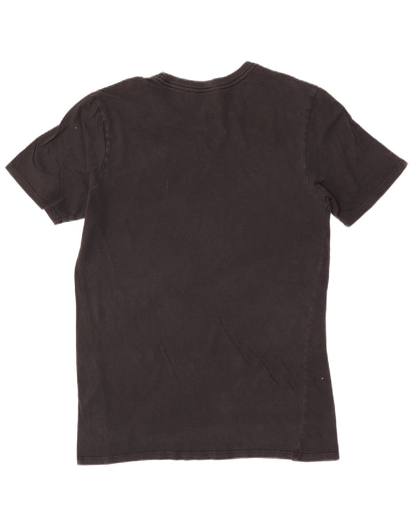 Nike Mens Athletic Cut Graphic T-Shirt Top Small Black Cotton