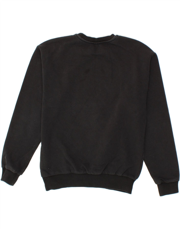PUMA Mens Graphic Sweatshirt Jumper XS Black Cotton Vintage Puma and Second-Hand Puma from Messina Hembry 