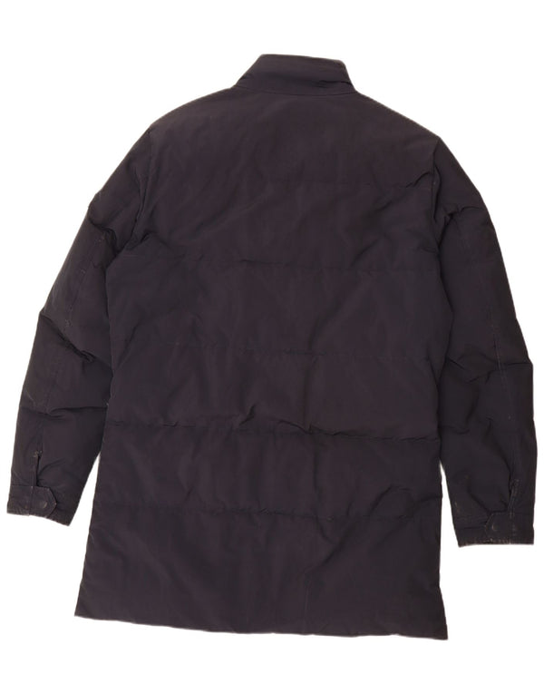 Woolrich Mens Padded Coat UK 38 Medium Navy Blue