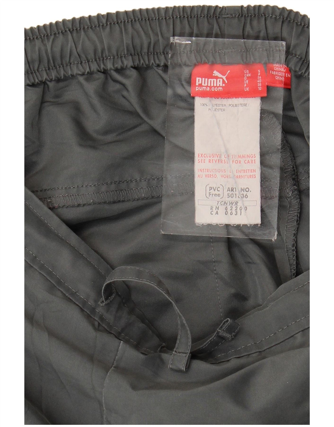 Puma Womens Tracksuit Trousers Joggers UK 10 Small Grey Polyester