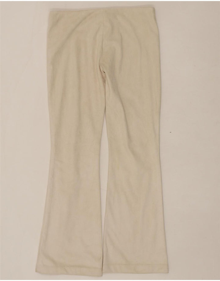 REDS Womens Bootcut Casual Trousers IT 46 Large W32 L31 Off White Vintage REDS and Second-Hand REDS from Messina Hembry 