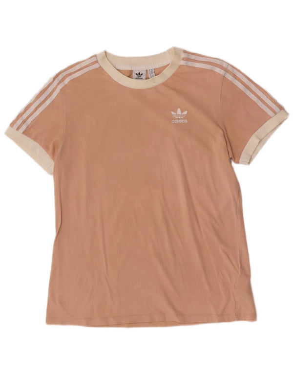 Женская футболка с коротким рукавом Adidas Top UK 6 XS Розовый хлопок