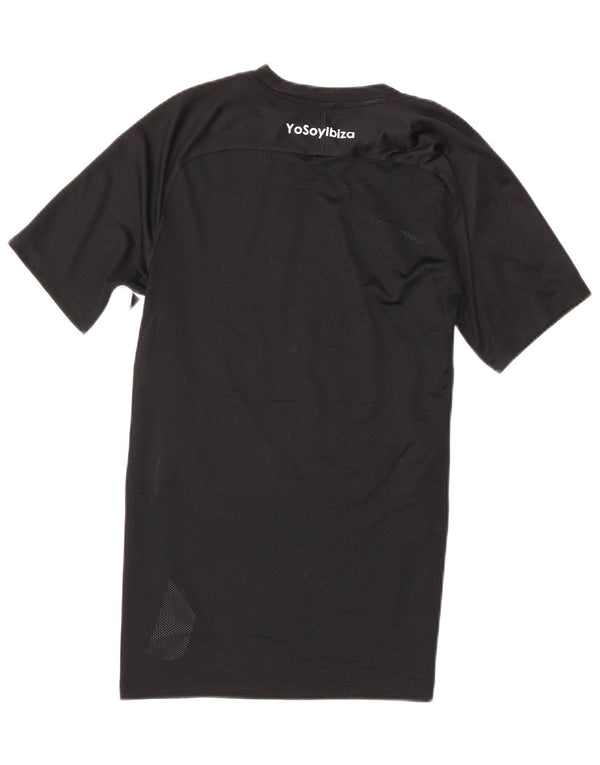 Nike Mens Ibiza Graphic T-Shirt Top Small Black Polyester