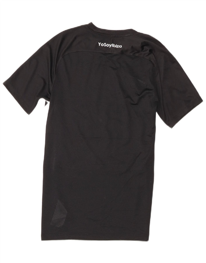 Nike Mens Ibiza Graphic T-Shirt Top Small Black Polyester