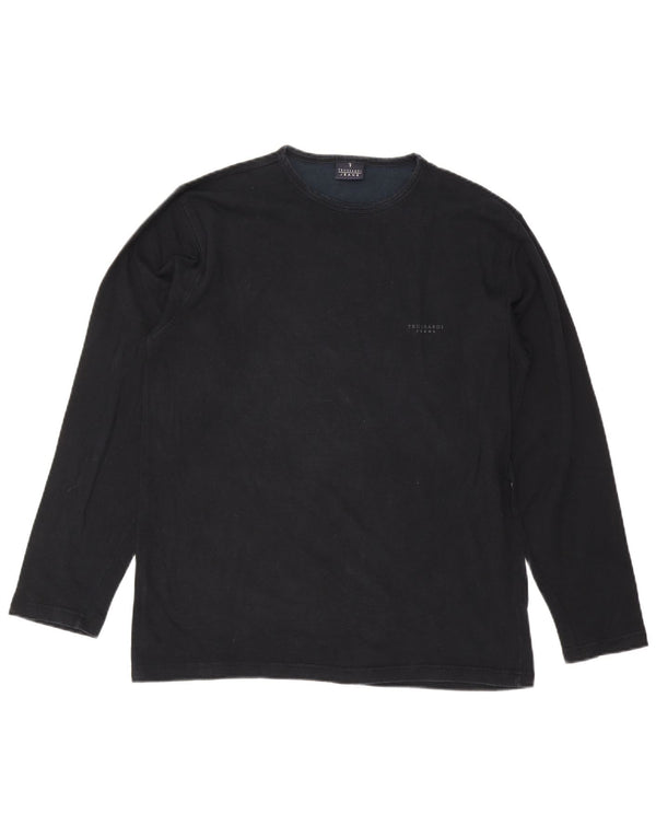 Мужские джинсы Trussardi с длинным рукавом 2XL, черная вискоза