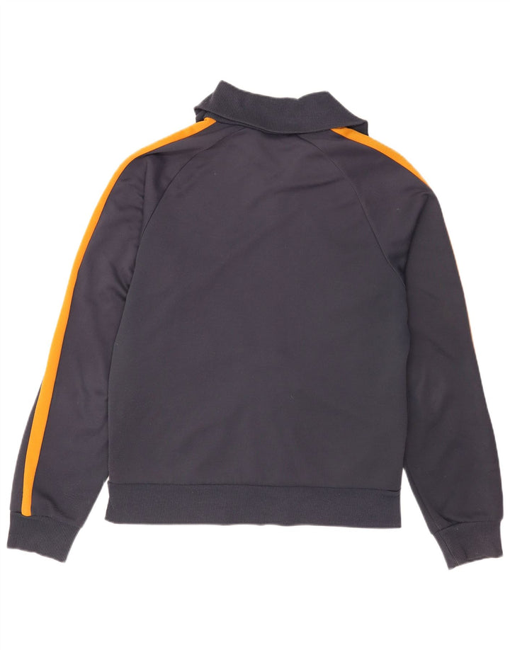 Puma Mens Tracksuit Top Jacket Large Navy Blue Colourblock Polyester
