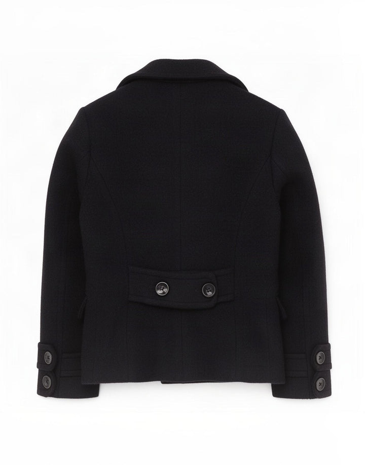 Max & Co. Womens Pea Coat UK 10 Small Navy Blue