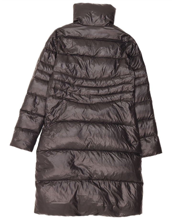 Cappotto imbottito da donna Asics UK 14 nylon nero medio