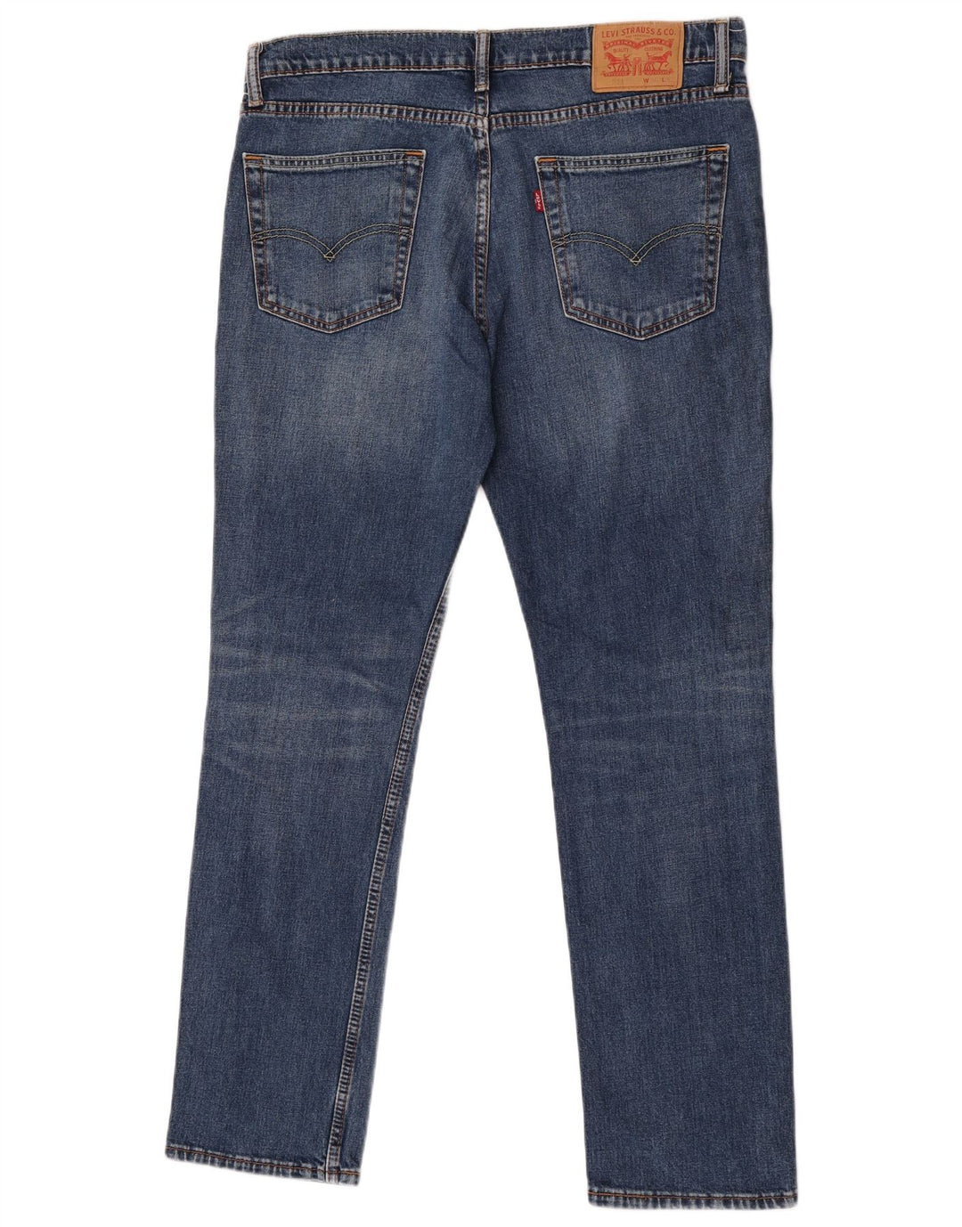 Levi's Mens 511 Slim Jeans W36 L32 Blue Cotton
