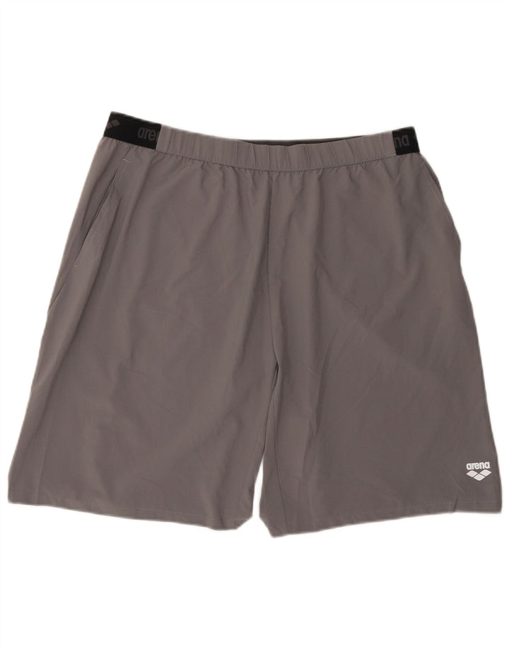 Arena Herre Sportshorts 2XL Grå Polyester