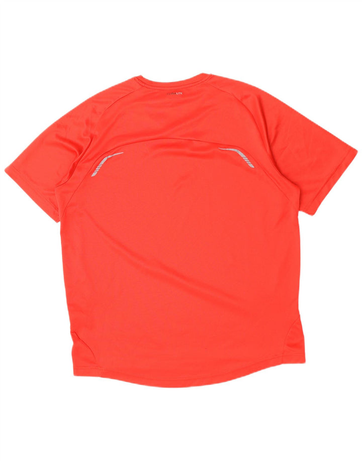 ADIDAS Mens Climalite T-Shirt Top Large Red