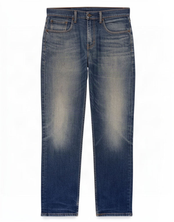 Levi's Uomo 502 Jeans affusolati W31 L32 Cotone Nero