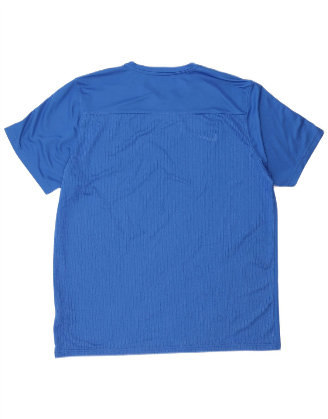 Nike Herren Dri Fit T-Shirt Top 2XL Blau Polyester