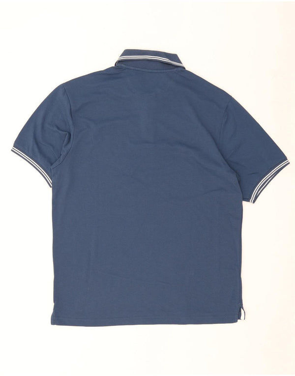 Polo Champion da uomo Easy Fit 2XL in cotone a righe blu navy